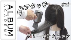 【ALBUMパーフェクトガイド】エアタッチ〜ブリーチテクニック〜(桑原)