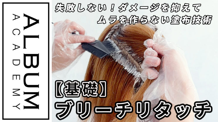 基礎】カラー_ブリーチリタッチ(2023) | ALBUM ACADEMY ONLINE