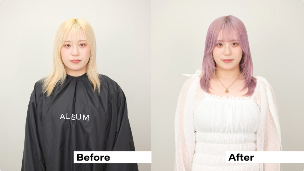 ALBUM×GOLDWELL】2 STYLE COLOR SEMINAR ＠ピュアピグメントを活用した