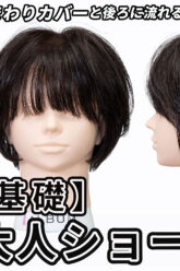 南さん大人ショートボブ_色なし