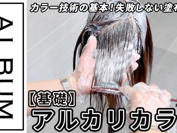 西村さんアルカリカラー全頭_色なし